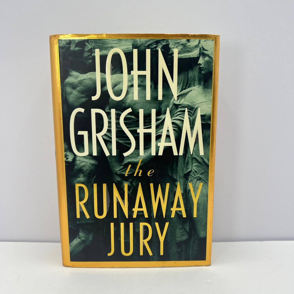 The Runaway Jury John Grisham Hardcover First Edition 1996 Legal Thriller w/ DJ